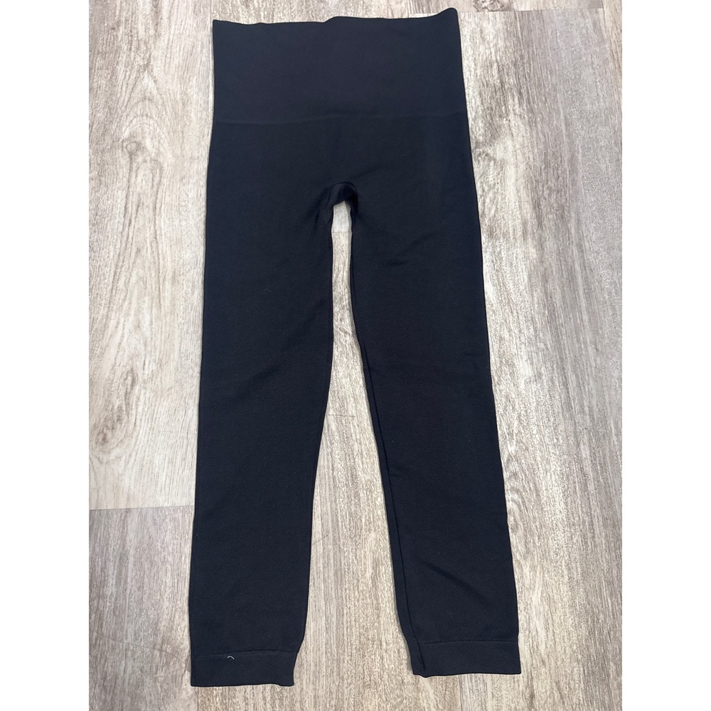 Spanx Seamless High Waisted Leggings Black XS Slimming Activewear NEW